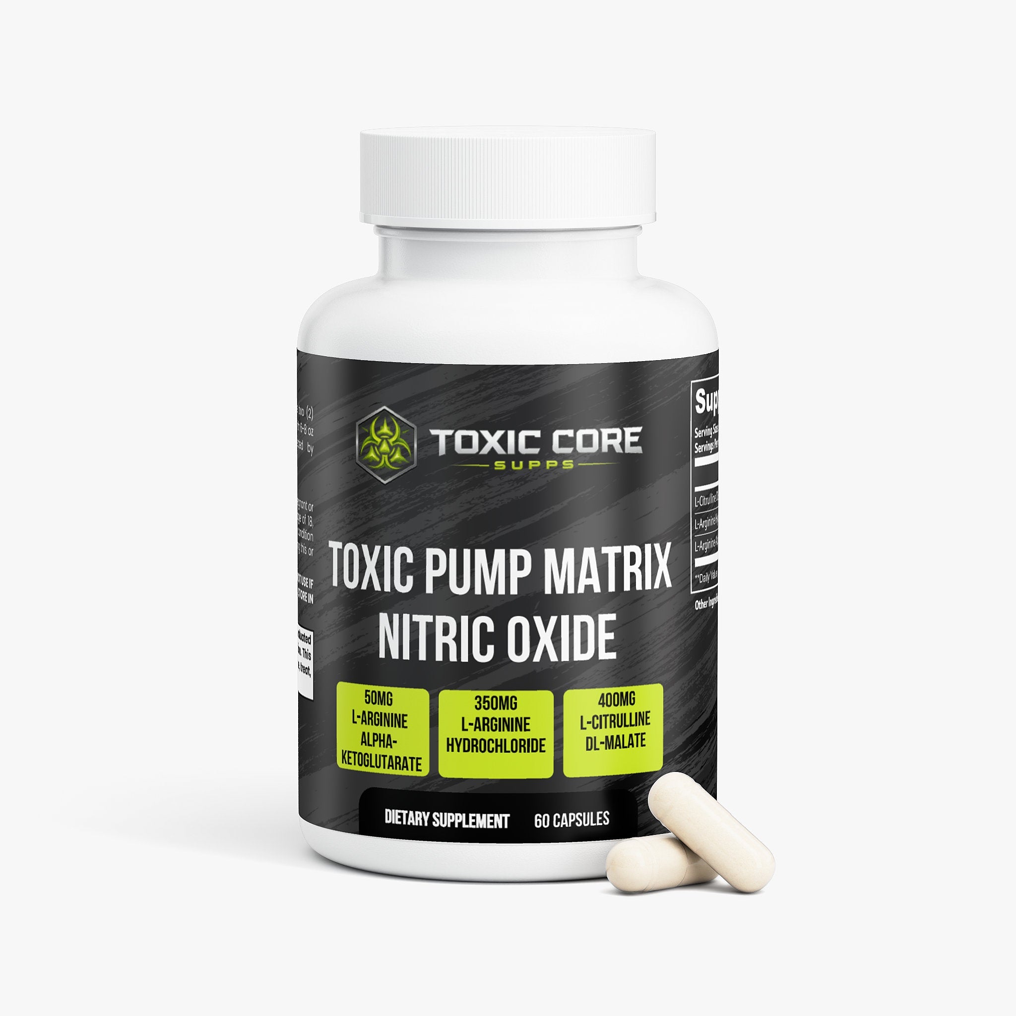Toxic Pump Matrix Nitric Oxide - Toxic Core Supps