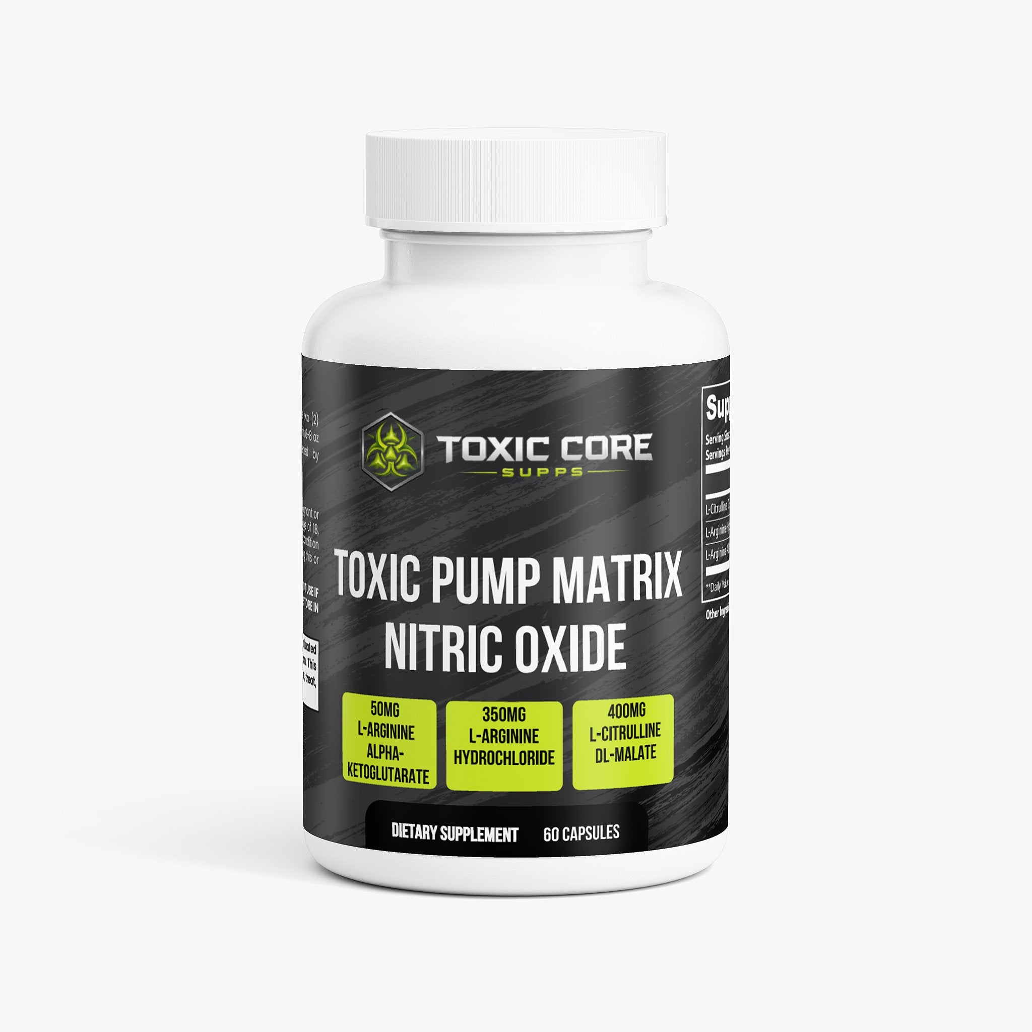 Toxic Pump Matrix Nitric Oxide - Toxic Core Supps