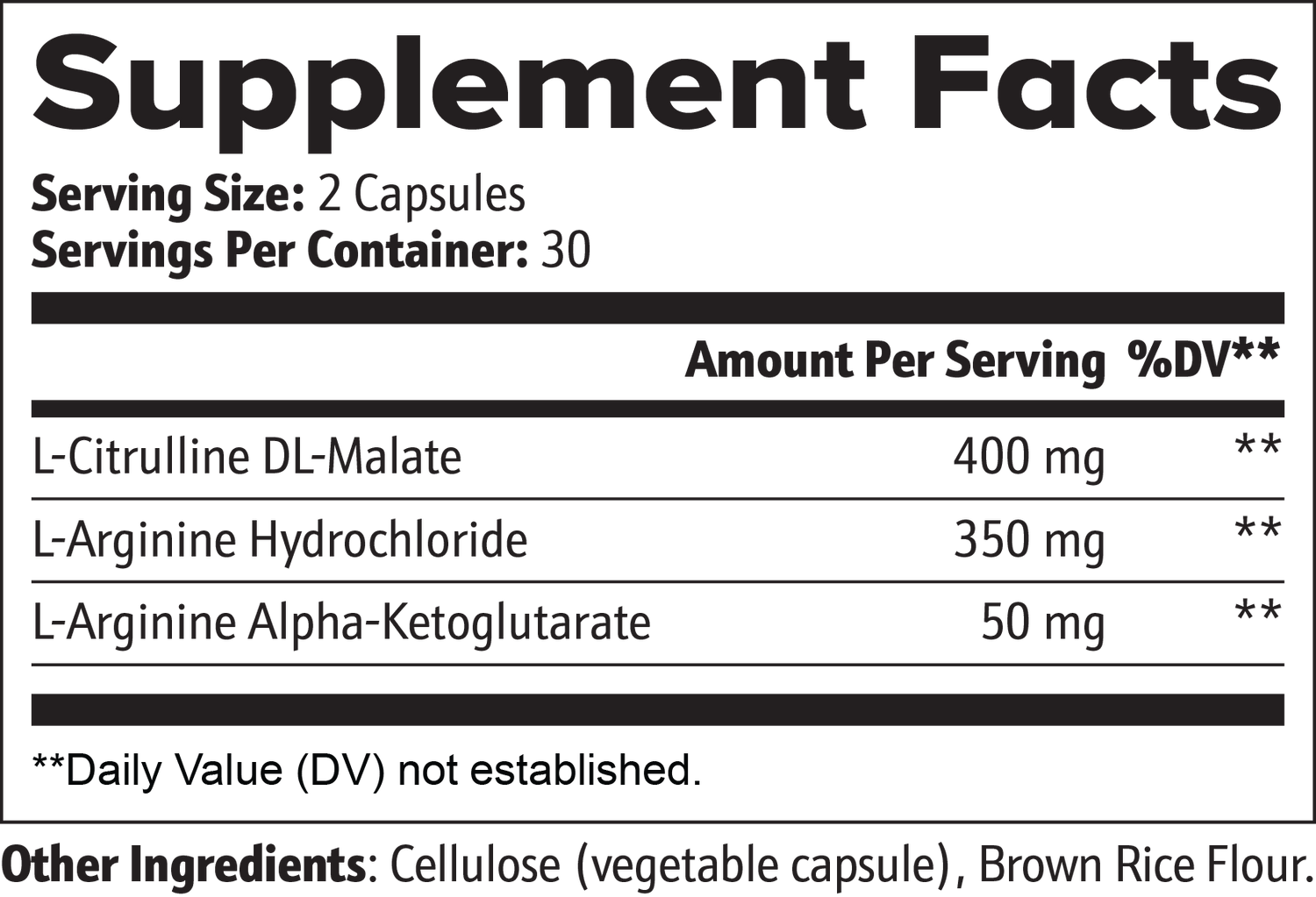 L-Citrulline &amp; L-Arginine