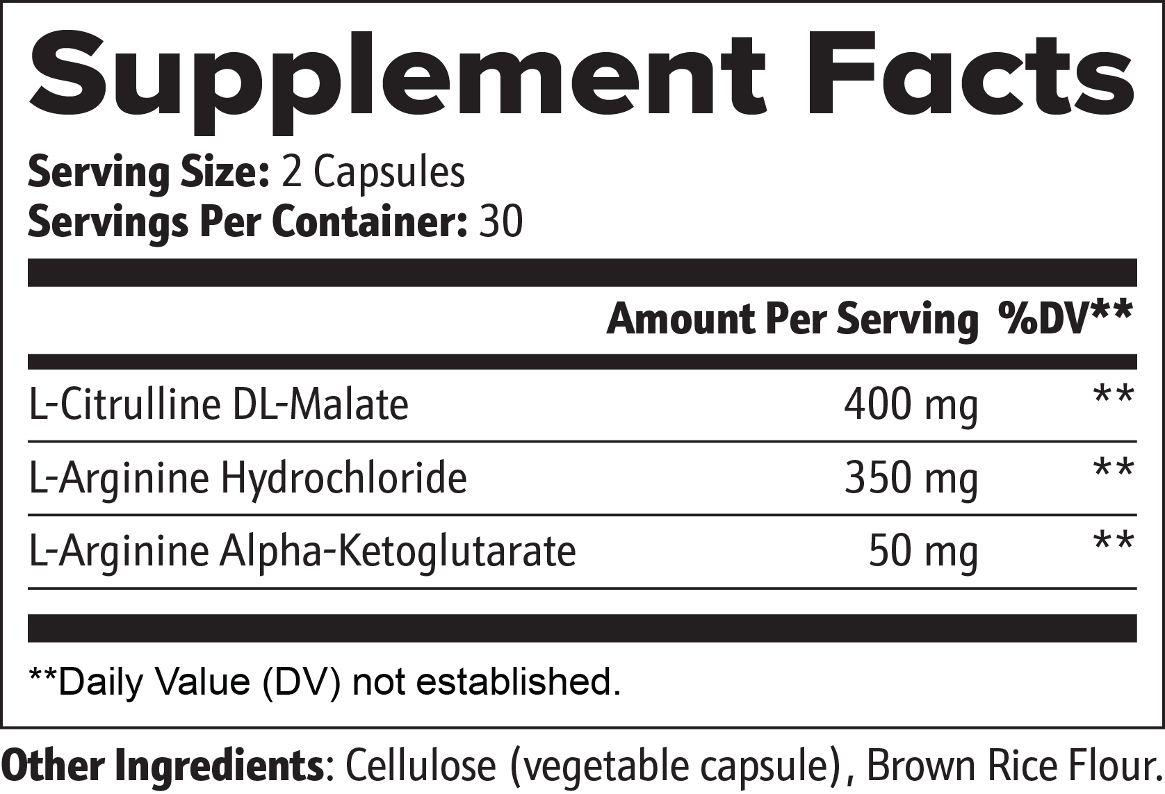 L-Citrulline &amp; L-Arginine