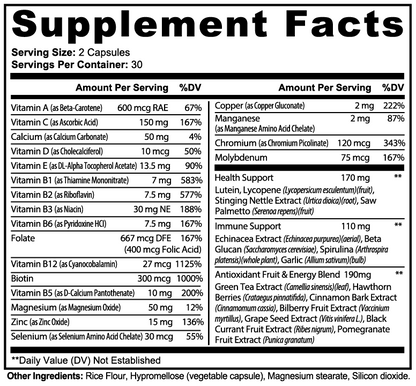 Complete Multivitamin - Toxic Core Supps