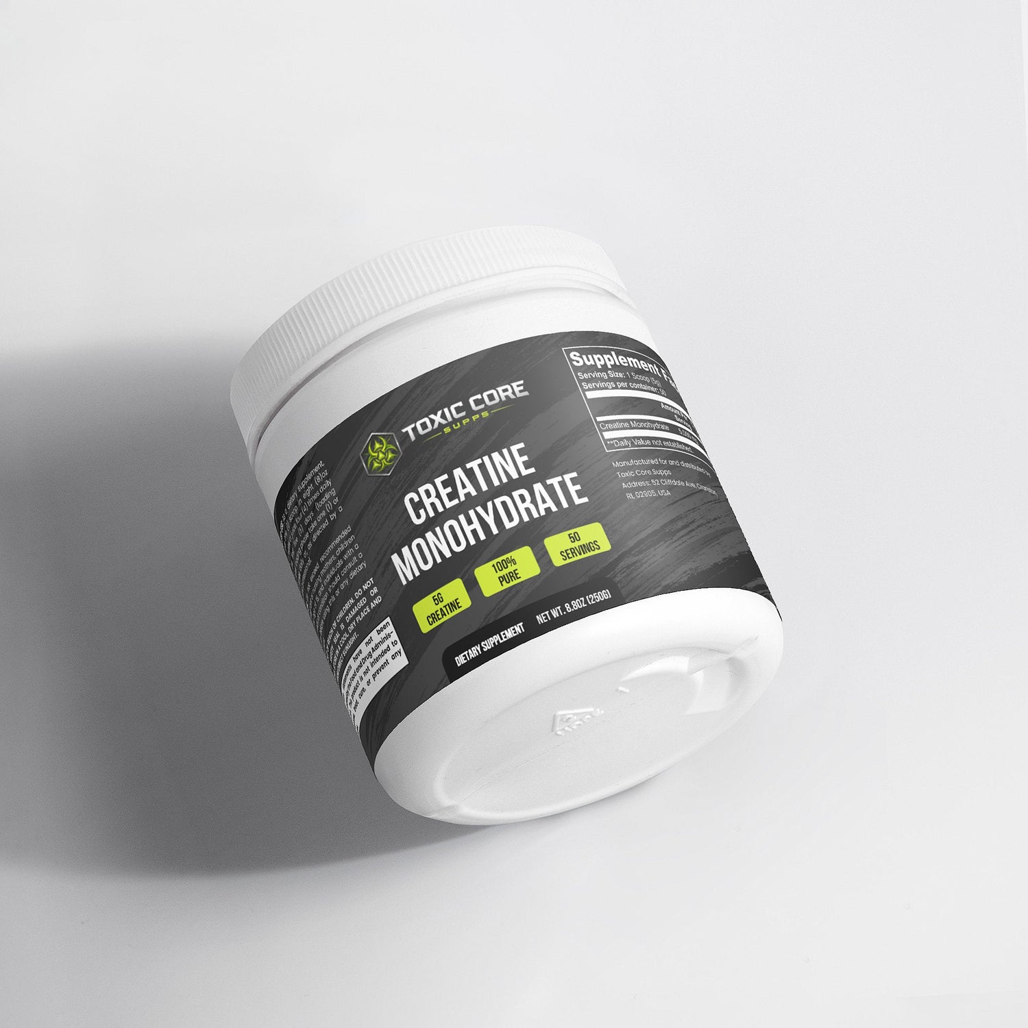 Creatine Monohydrate - Toxic Core Supps
