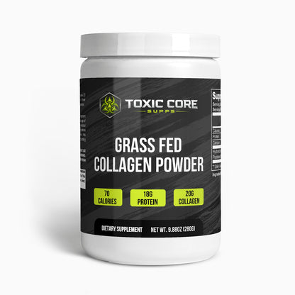 Grass - Fed Collagen Powder - Toxic Core Supps