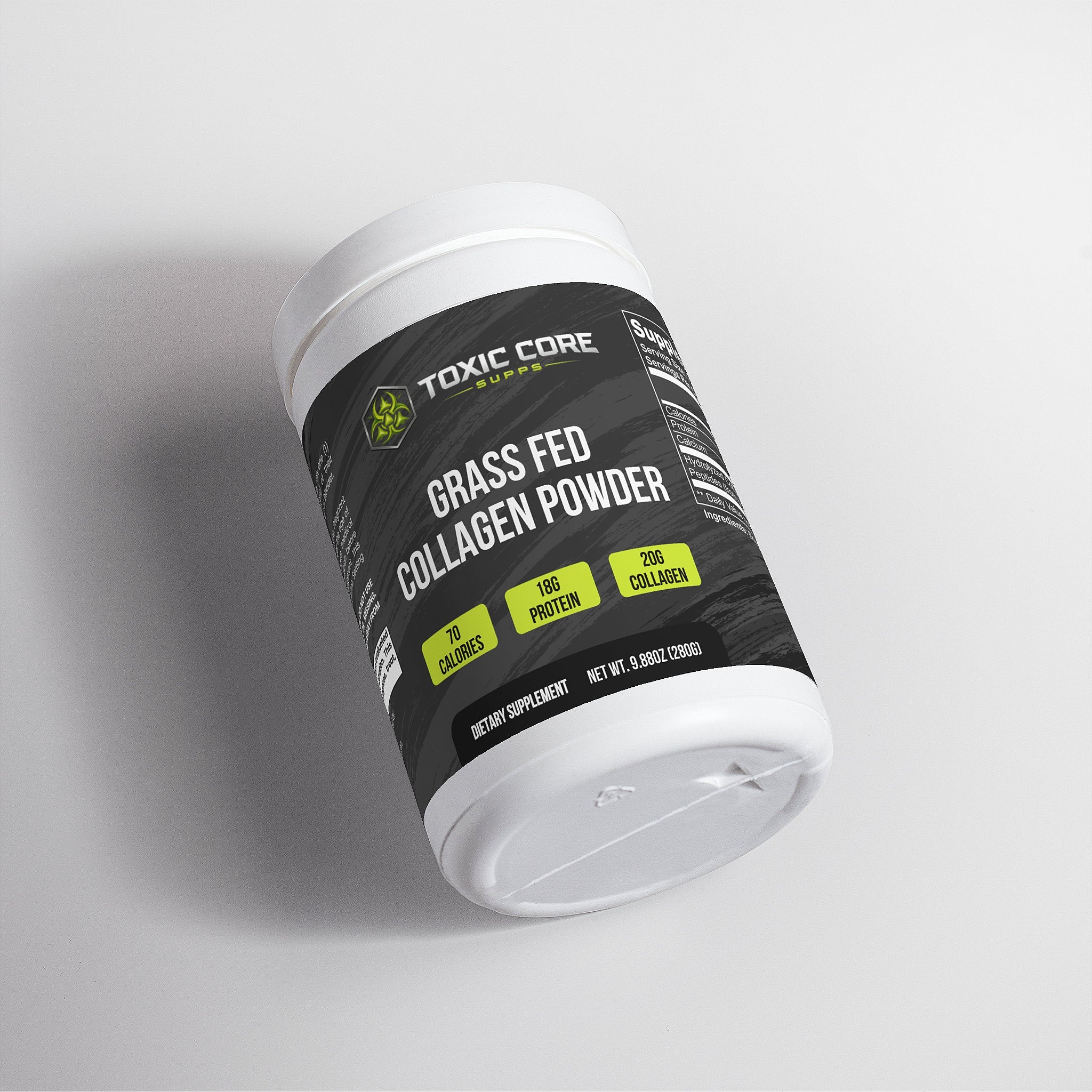 Grass - Fed Collagen Powder - Toxic Core Supps