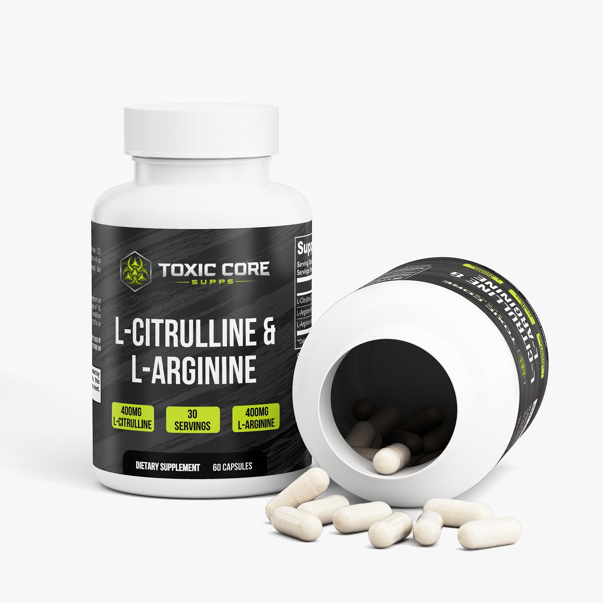 L - Citrulline &amp; L - Arginine - Toxic Core Supps
