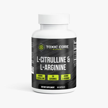 L - Citrulline &amp; L - Arginine - Toxic Core Supps