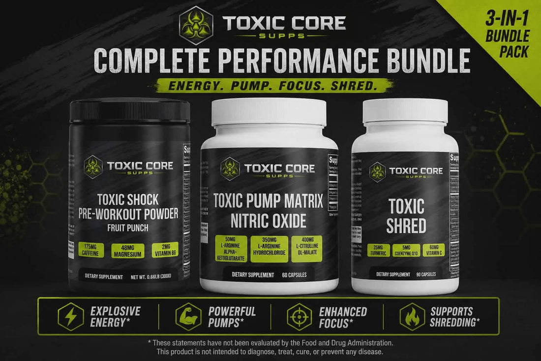 Toxic Athlete Bundle - Toxic Core Supps