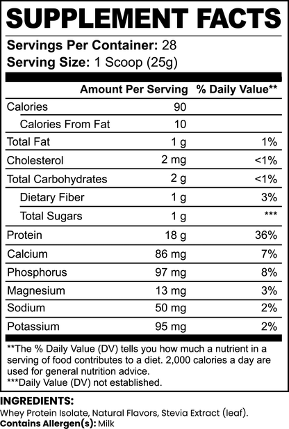 Toxic Core Lean Protein (Chocolate) - Toxic Core Supps