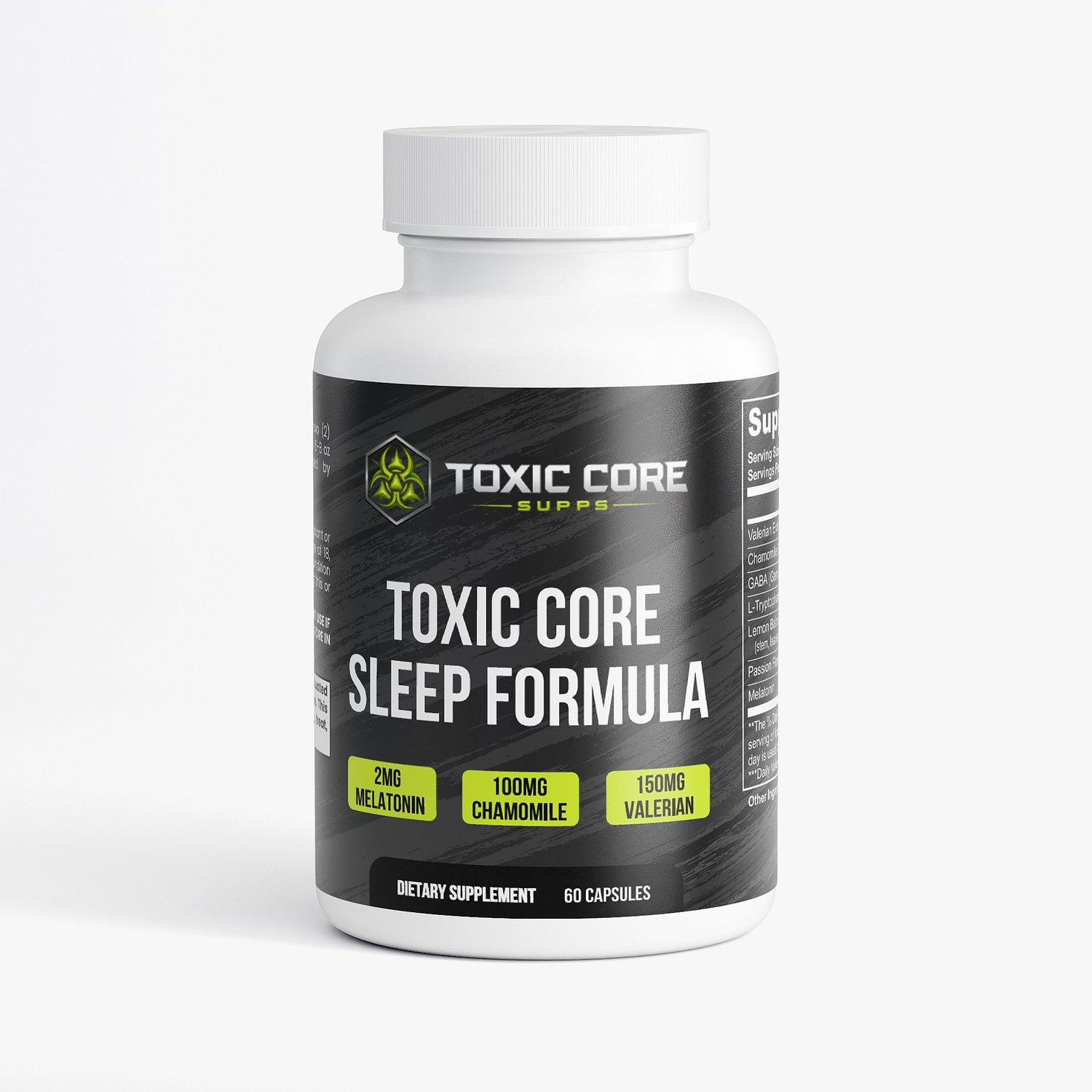 Toxic Core Sleep Formula - Toxic Core Supps