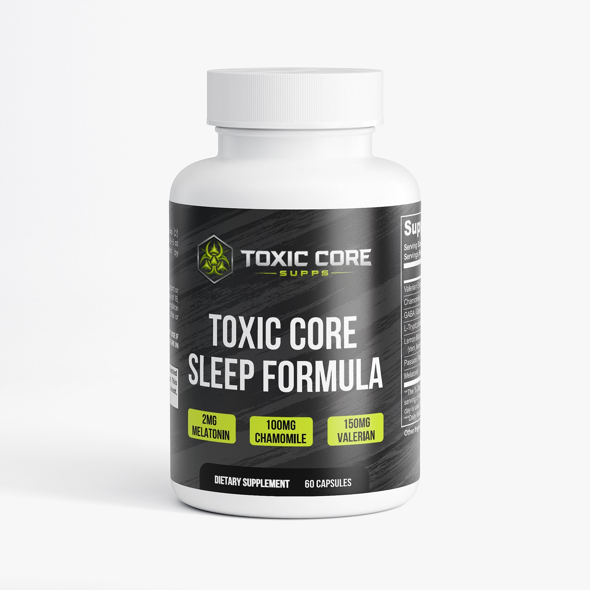 Toxic Core Sleep Formula - Toxic Core Supps