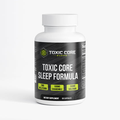 Toxic Core Sleep Formula - Toxic Core Supps