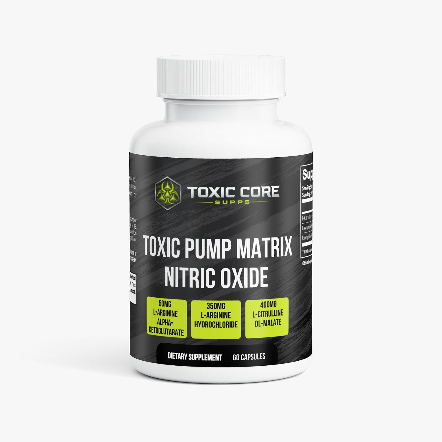 Toxic Pump Matrix Nitric Oxide - Toxic Core Supps