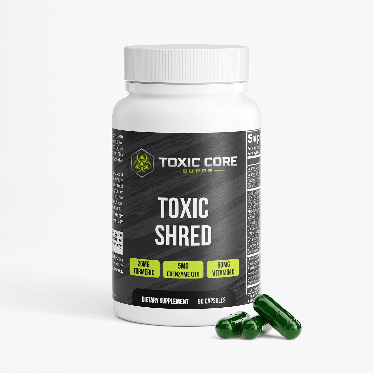 Toxic Shred - Toxic Core Supps