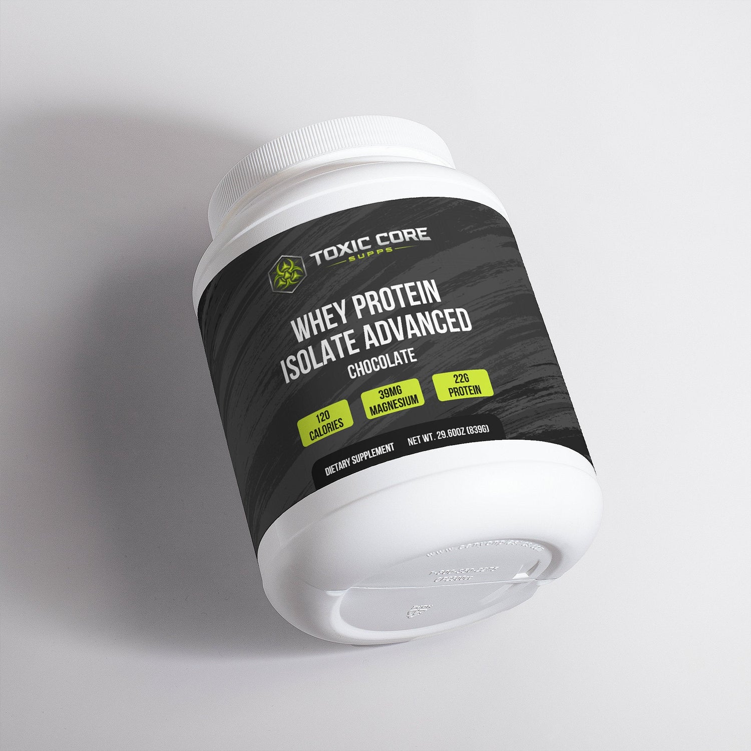 Whey Protein Isolate Advanced Chocolate - Toxic Core Supps