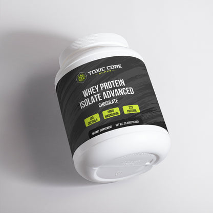 Whey Protein Isolate Advanced Chocolate - Toxic Core Supps
