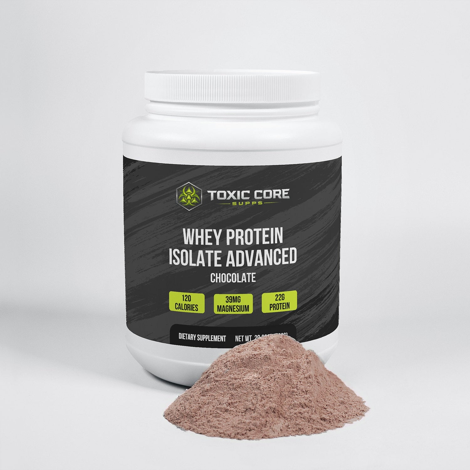 Whey Protein Isolate Advanced Chocolate - Toxic Core Supps