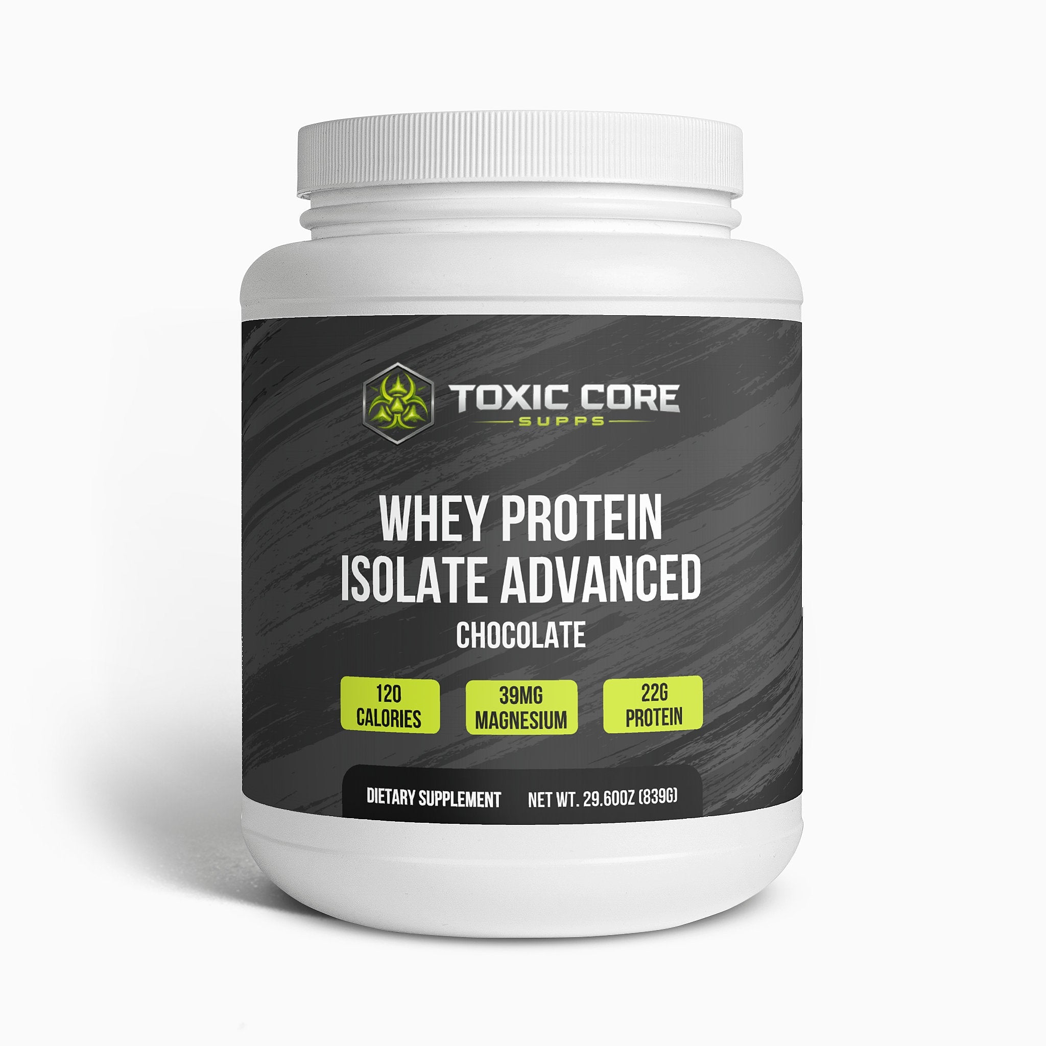 Whey Protein Isolate Advanced Chocolate - Toxic Core Supps